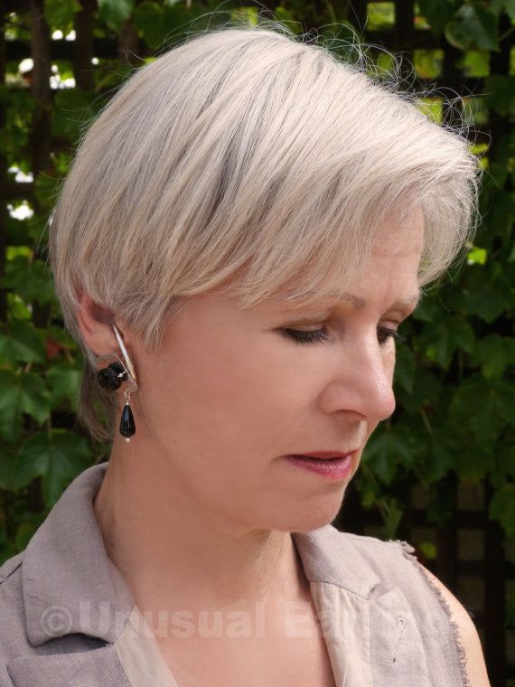 Solana - Sterling Silver with Black Onyx