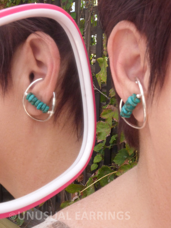 Mariposa - Turquoise rondelles