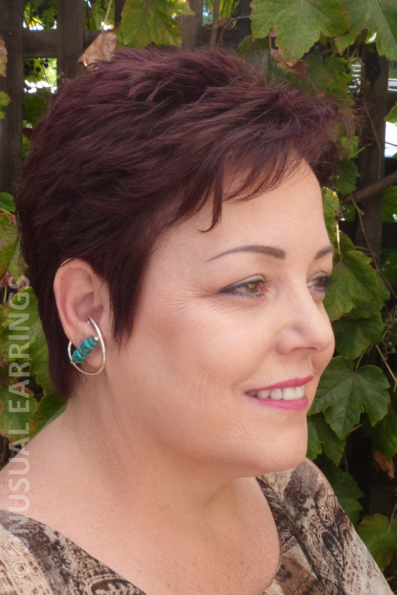 Mariposa - Turquoise rondelles